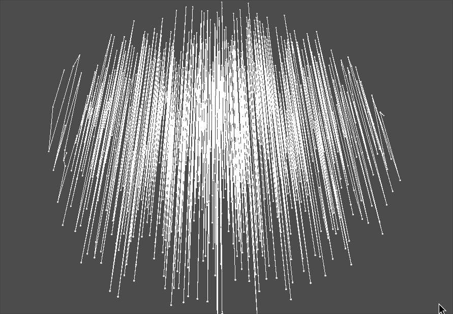 Galaxy map that got messed up with the compute shader